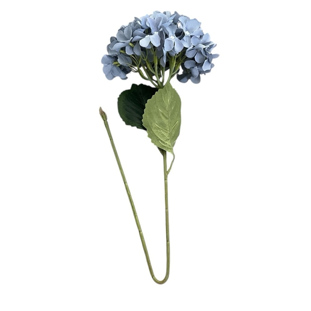 Elegant Blue 18" Hydrangea Stem - 3 PACK - Picture 6 of 9